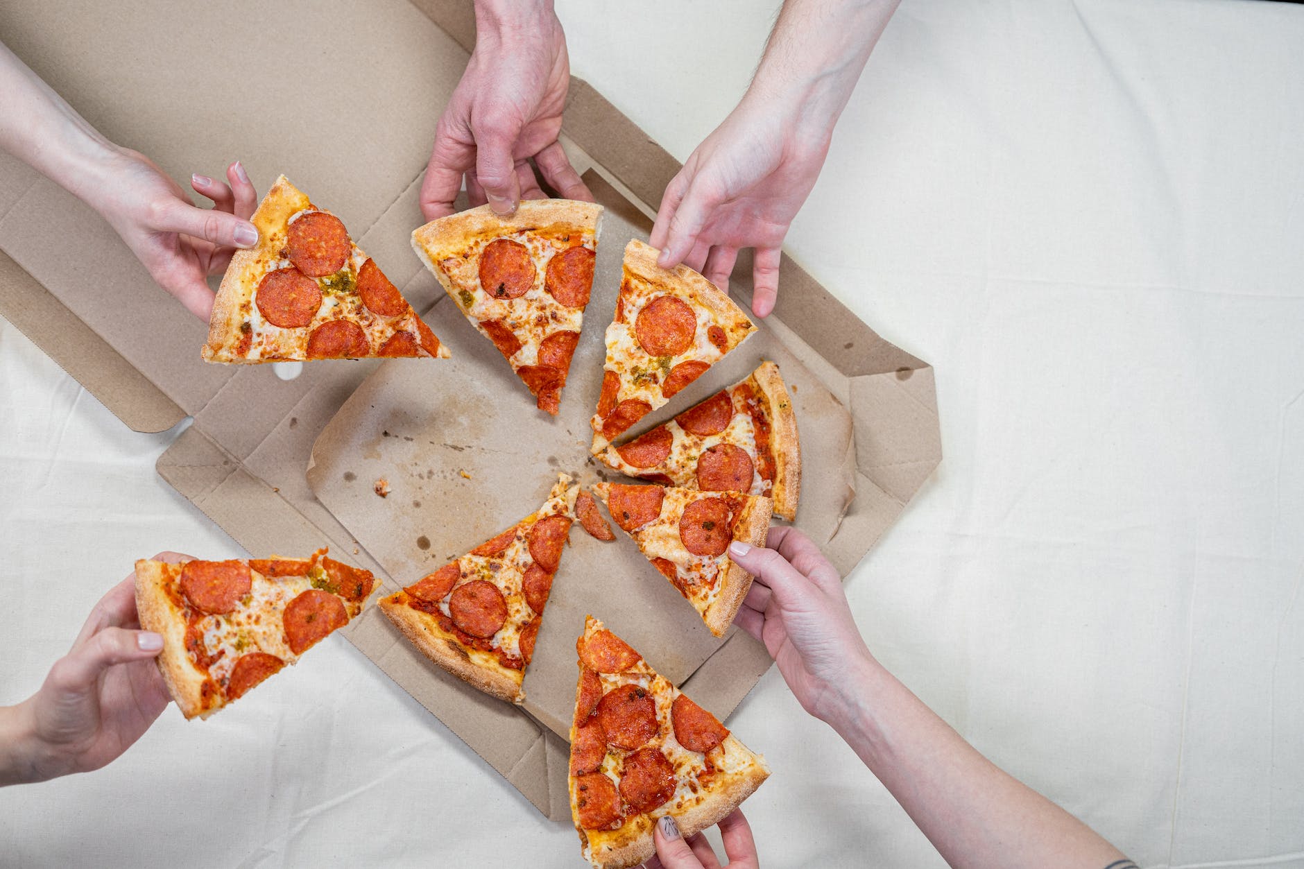 Royalty Distribution or Profit Sharing (picture of people sharing pizza) - Photo by cottonbro studio on Pexels.com
